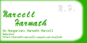 marcell harmath business card